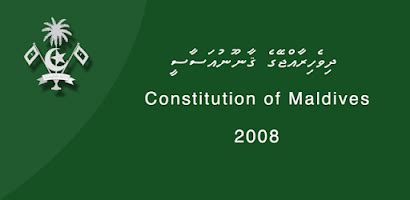 constitution of the maldives