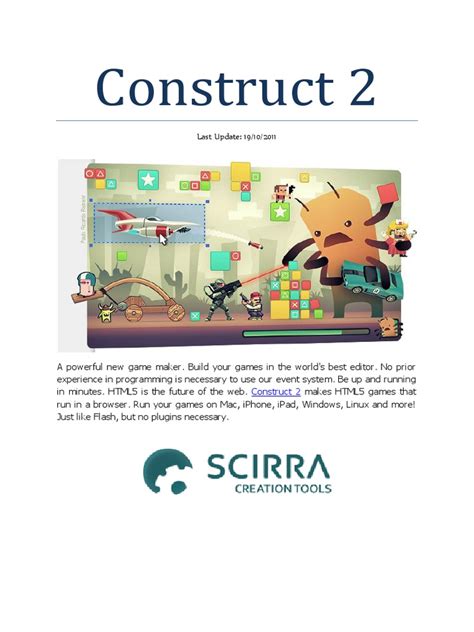 construct 2 tutorial pdf