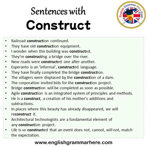 construct a sentence using though