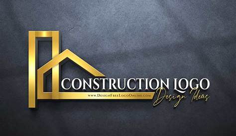 Construction Logo Design Inspiration HL Modern Company