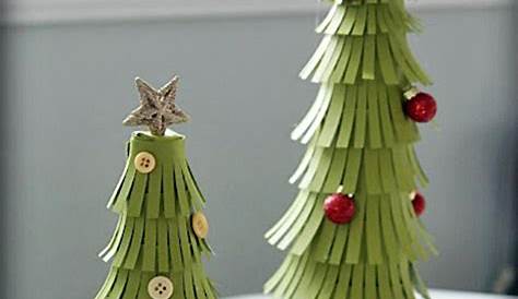 Construction Paper Christmas Tree Decorations