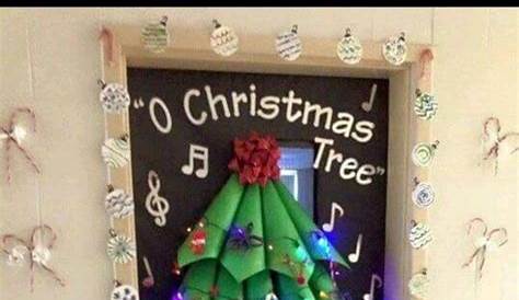 Construction Paper Christmas Tree Door Made From Old s Old s, Diy