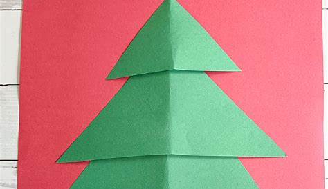 Made a Christmas tree completely out of construction paper