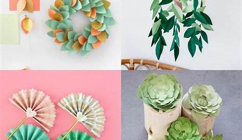 27 Creative Paper Crafts For Adults Construction Paper Crafts Paper Crafts Easy Paper Crafts