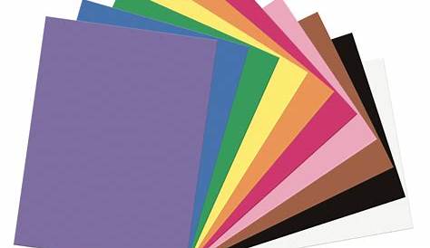 SunWorks® Construction Paper, 10 Assorted Colors, 200