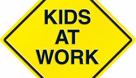 Construction Signs For Kids Children At Play Birthday, Novelty Sign