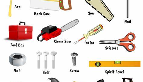 Construction Tools Names With Images And Instruments Civil