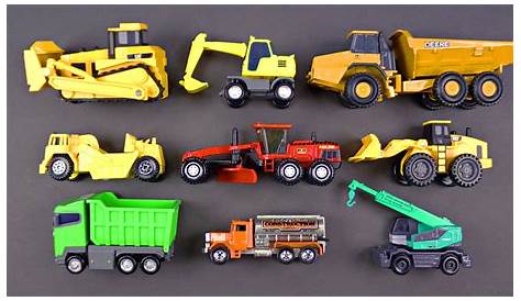 Construction Vehicles For Kids Excavator Dump Truck