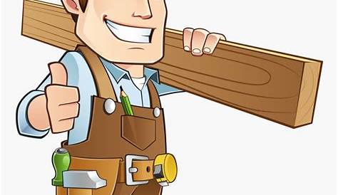 Construction Worker Cartoon Vector Material 06 Free Download