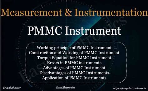 construction and working of pmmc instrument