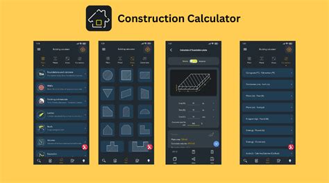 Construction Calculator Website