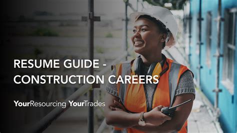 Construction Careers Examples