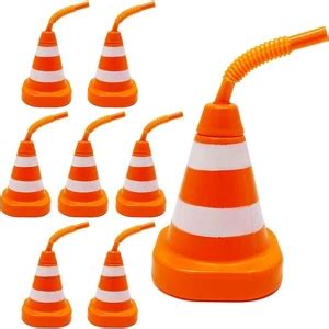 Construction Cone Shaped Cups