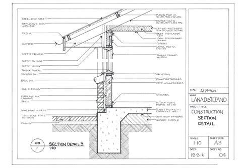 The Cabin Project Technical Drawings Life of an Architect