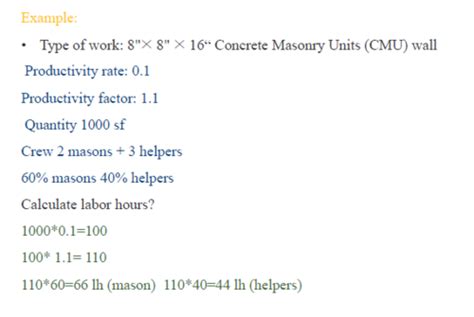 Construction Estimating Quizlet
