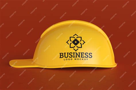Construction Helmet Logo Psd