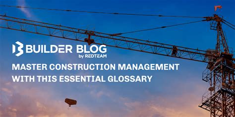 Construction Management Glossary