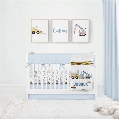 Construction Nursery Bedding Set
