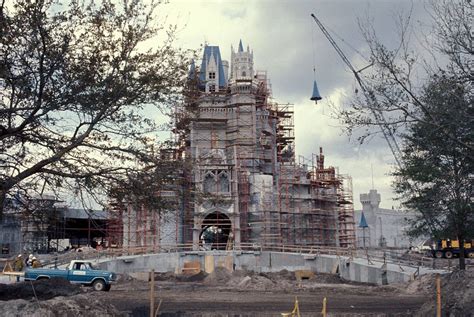 construction of disney world