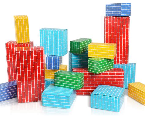 Construction Paper Bricks