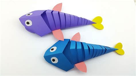 Construction Paper Fish Crafts