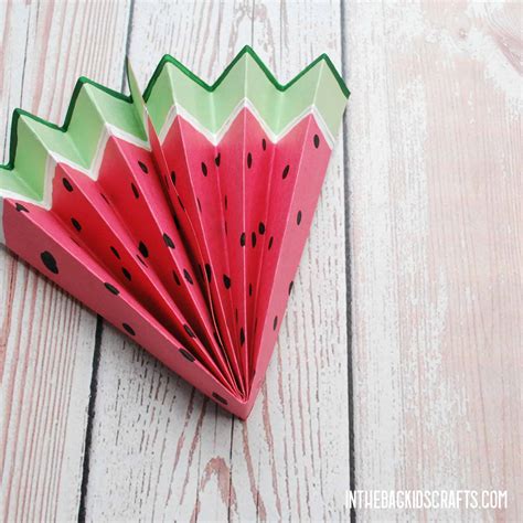 Construction Paper Watermelon