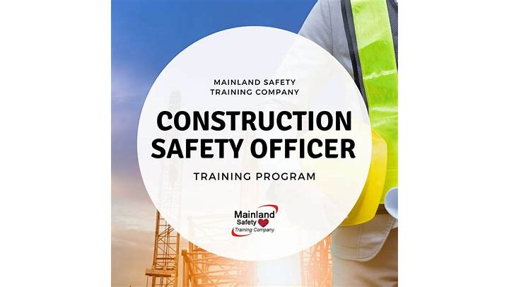 National Construction Safety Officer Graduates