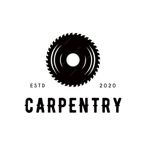 Construction Saw Blade Logo