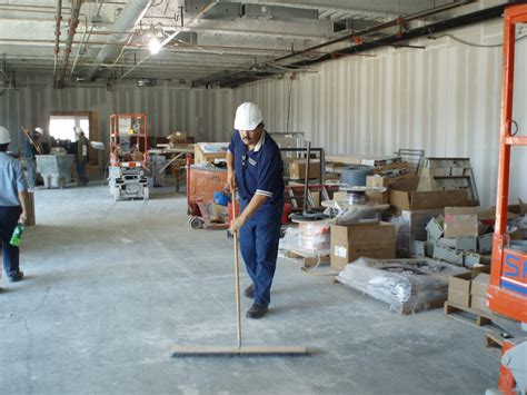 construction site cleaning services