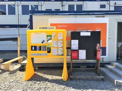 Construction Site Information Board