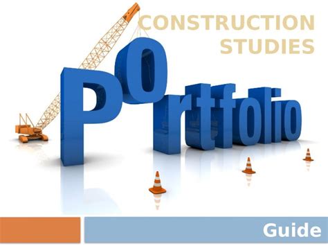 construction studies portfolio