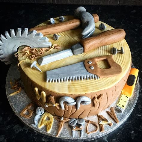 Construction Tools Cake Design