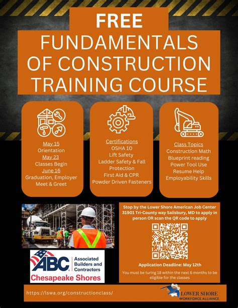 construction training courses