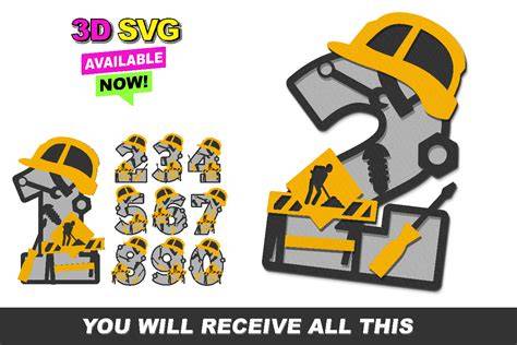 Download construction-machine-numbers SVG