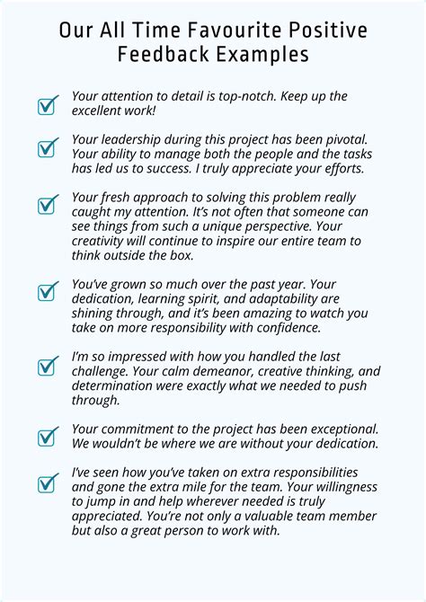 constructive feedback examples for coworkers