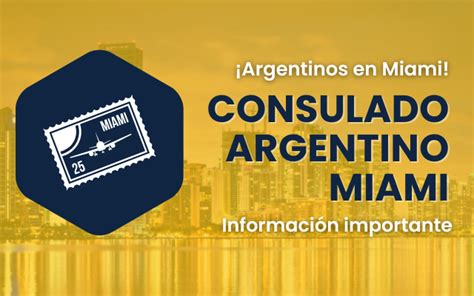 consulado argentino en miami tramites online