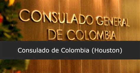 consulado colombiano en houston citas