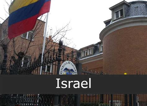 consulado de israel en colombia