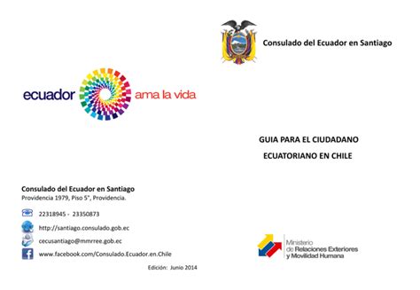 consulado ecuatoriano en chile
