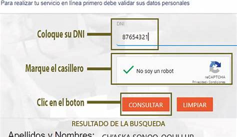 ¿Cómo Buscar Personas en la Reniec por DNI, Nombres o Apellidos