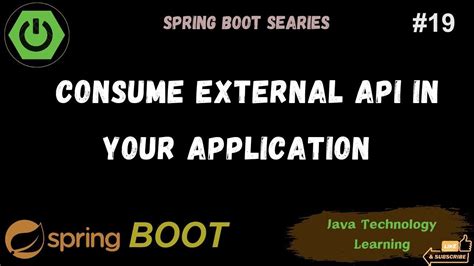 Consume External Api In Spring Boot