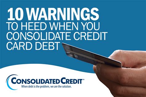 consumer credit debt consolidation advice