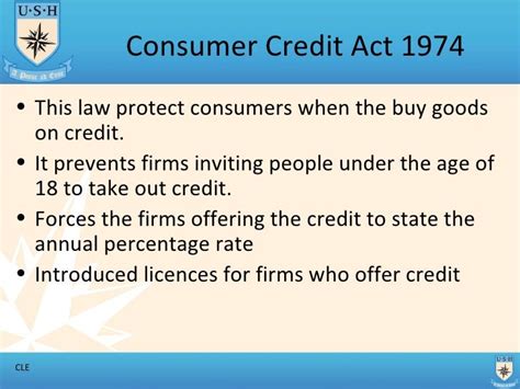 consumer credit laws definition