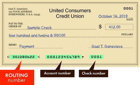 consumer credit union routing number illinois