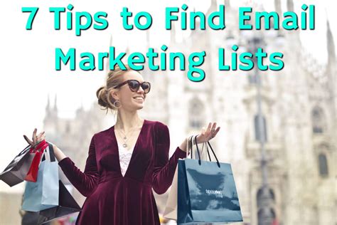 consumer email lists for marketing
