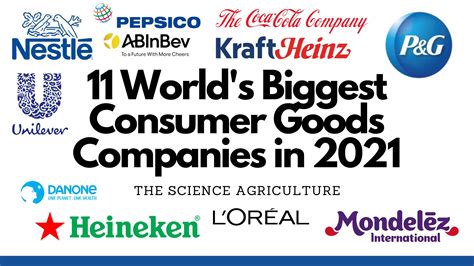 consumer goods industry companies