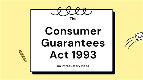 Consumer Guarantees Act Washing Machine