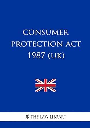 consumer protection act 1987 summary