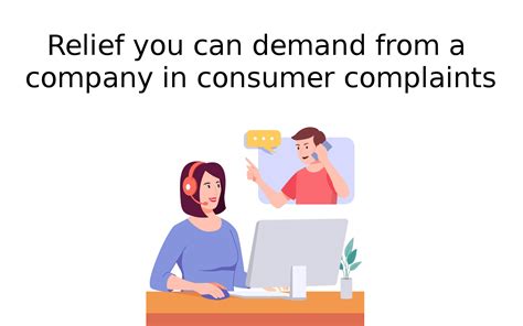 consumer relief center complaints