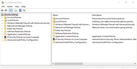 consumer utilization the place setting for Windows Security
